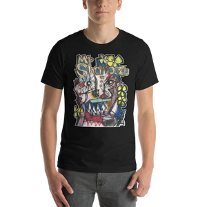 Mrshamoozoo Films x Adam Art - Stone Heads #1 //Short-Sleeve Unisex T-Shirt