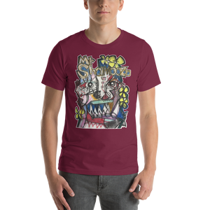 Mrshamoozoo Films x Adam Art - Stone Heads #1 //Short-Sleeve Unisex T-Shirt