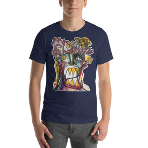 Mrshamoozoo Films x Adam Art - Stone Heads #3 //Short-Sleeve Unisex T-Shirt