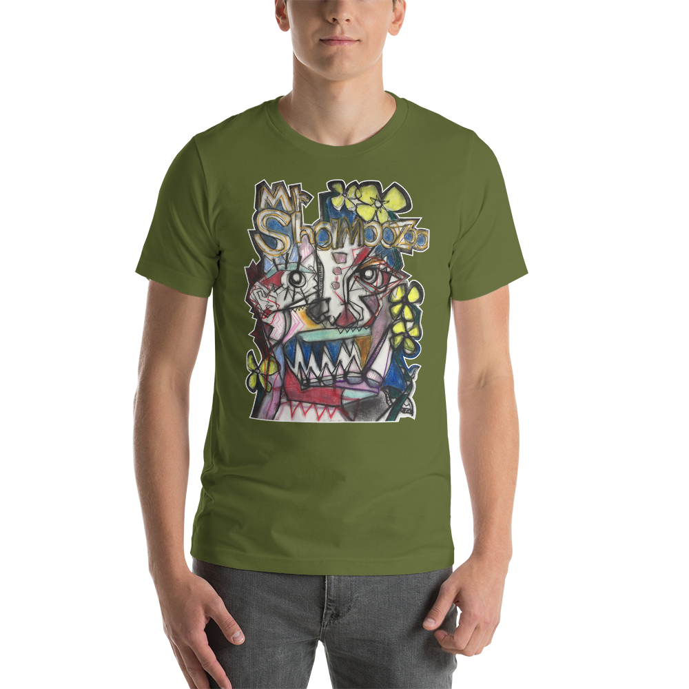 Mrshamoozoo Films x Adam Art - Stone Heads #1 //Short-Sleeve Unisex T-Shirt