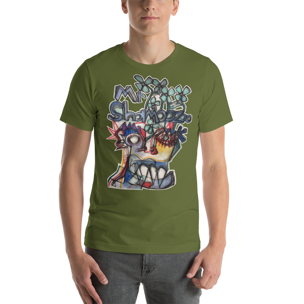 Mrshamoozoo Films x Adam Art - Stone Heads #2 //Short-Sleeve Unisex T-Shirt