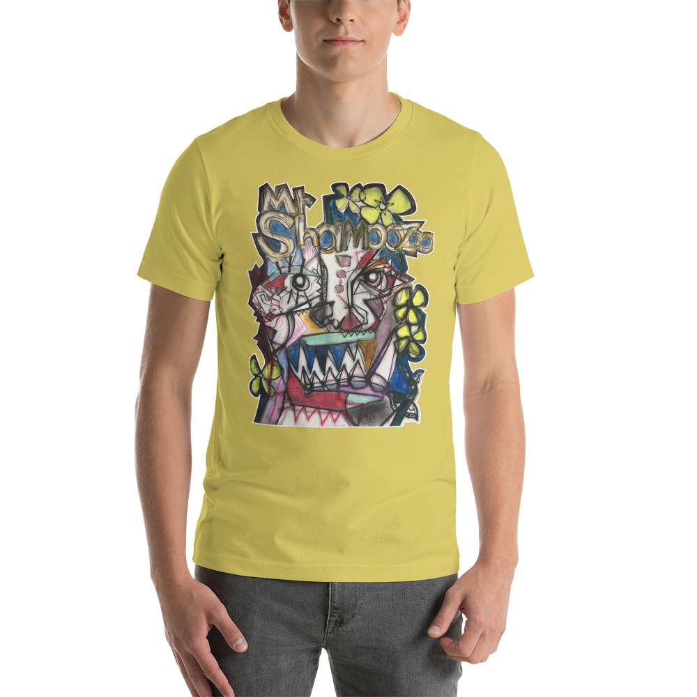 Mrshamoozoo Films x Adam Art - Stone Heads #1 //Short-Sleeve Unisex T-Shirt