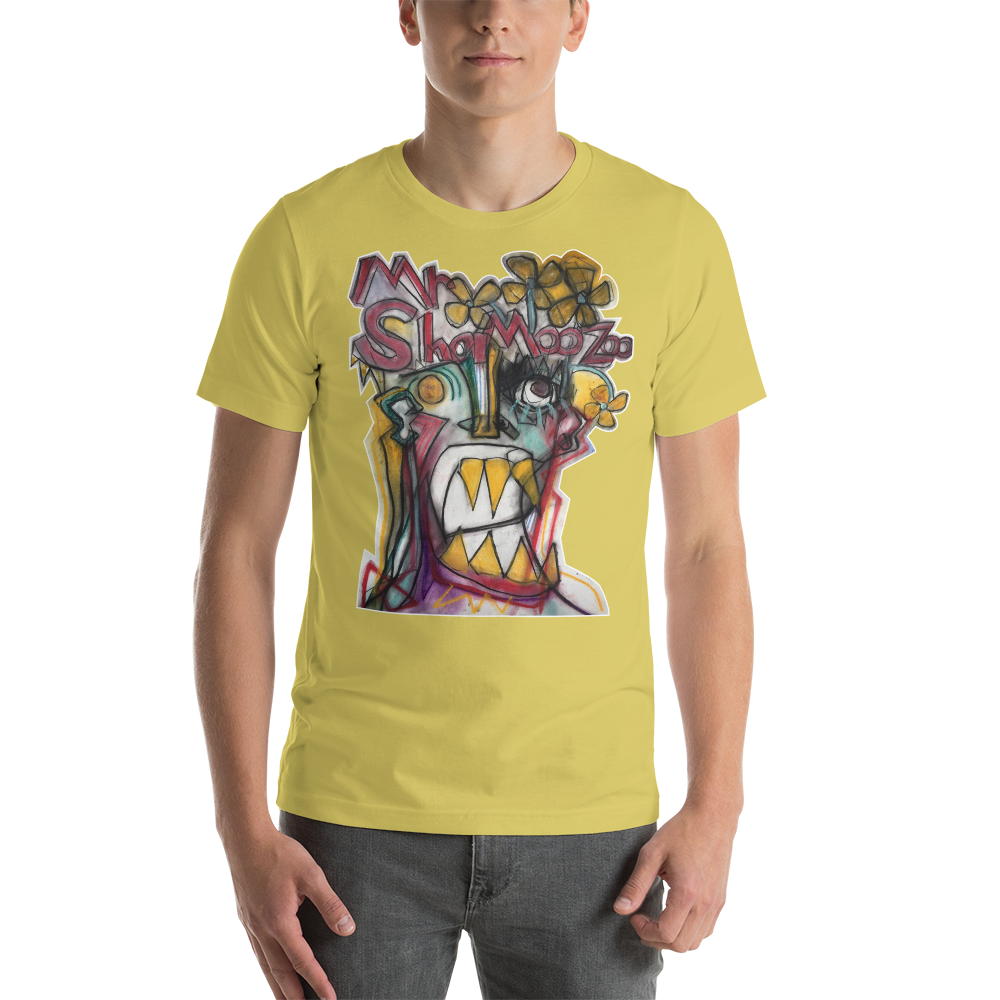 Mrshamoozoo Films x Adam Art - Stone Heads #3 //Short-Sleeve Unisex T-Shirt