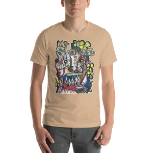 Mrshamoozoo Films x Adam Art - Stone Heads #1 //Short-Sleeve Unisex T-Shirt