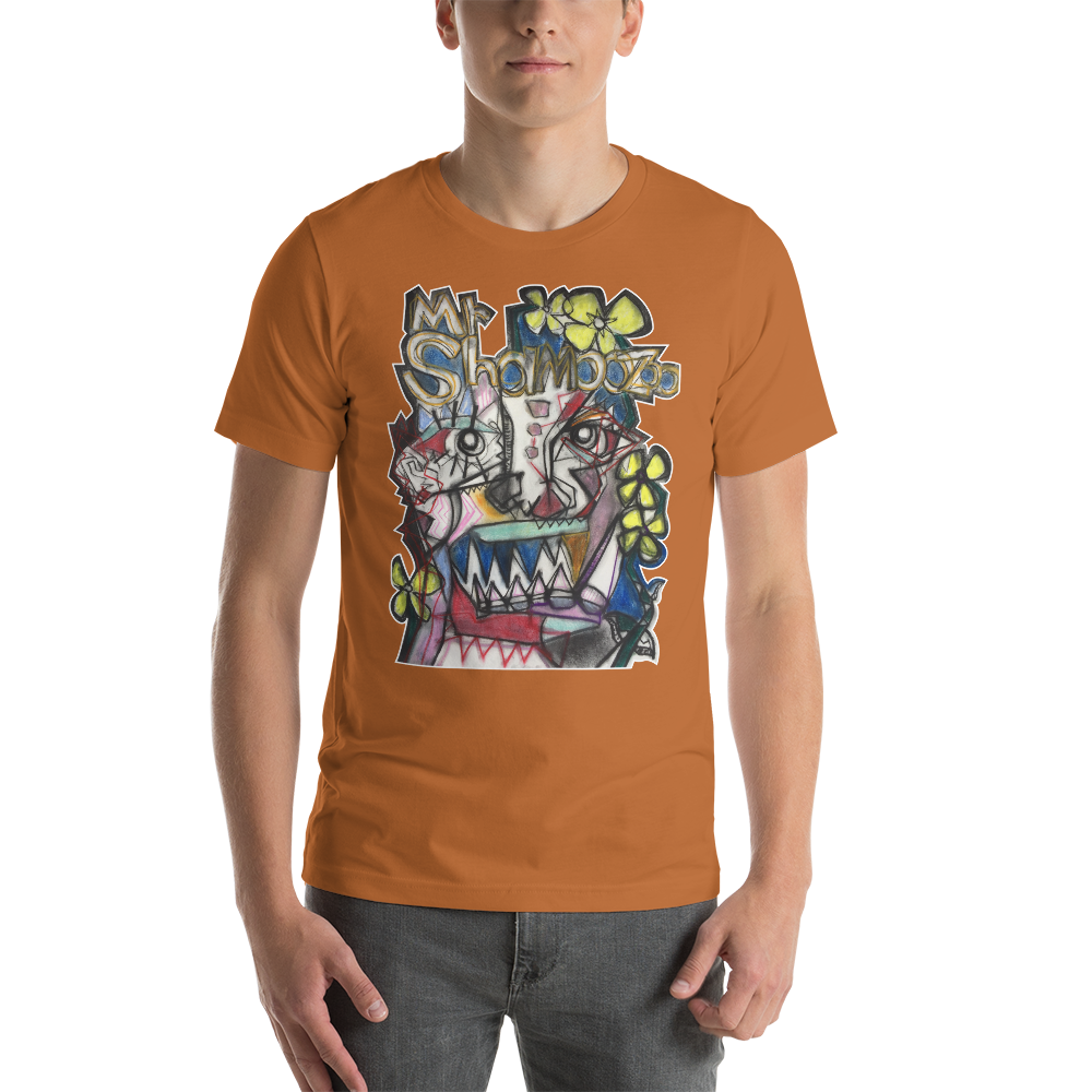 Mrshamoozoo Films x Adam Art - Stone Heads #1 //Short-Sleeve Unisex T-Shirt