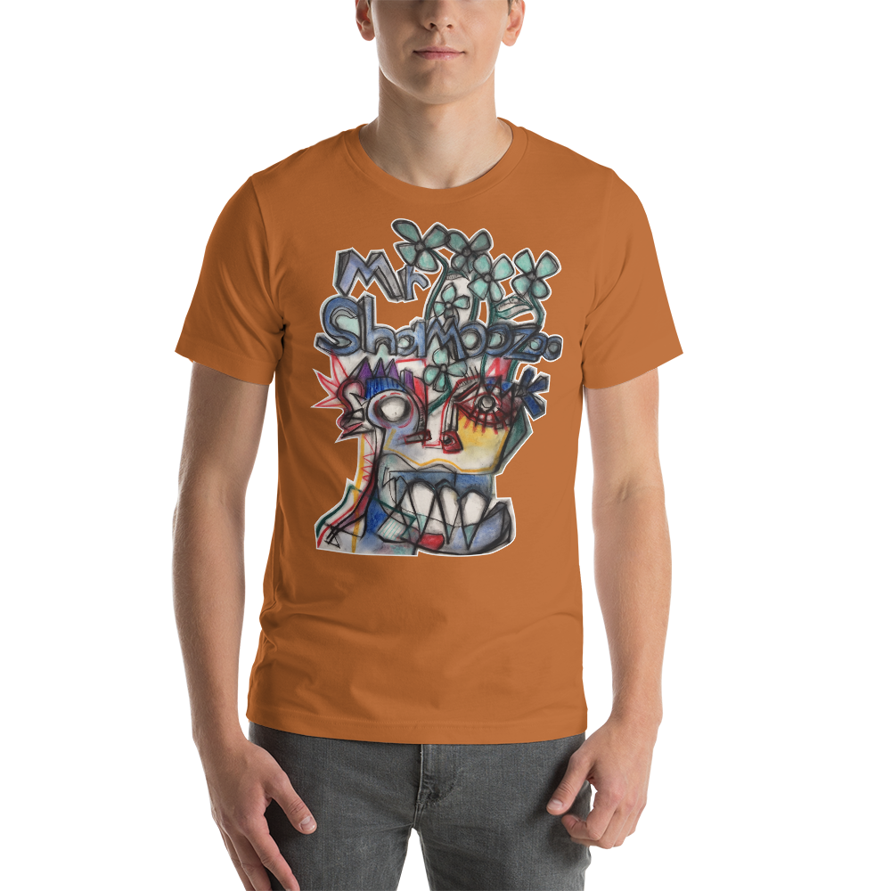 Mrshamoozoo Films x Adam Art - Stone Heads #2 //Short-Sleeve Unisex T-Shirt