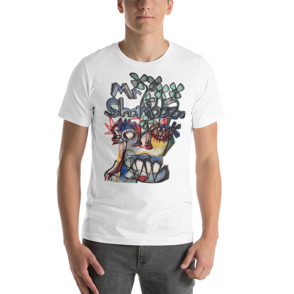 Mrshamoozoo Films x Adam Art - Stone Heads #2 //Short-Sleeve Unisex T-Shirt