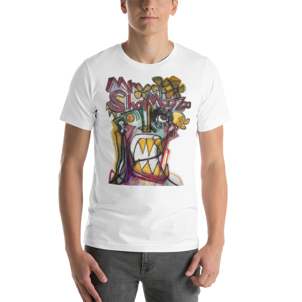 Mrshamoozoo Films x Adam Art - Stone Heads #3 //Short-Sleeve Unisex T-Shirt